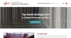 Desktop Screenshot of michigancriminalattorney.com